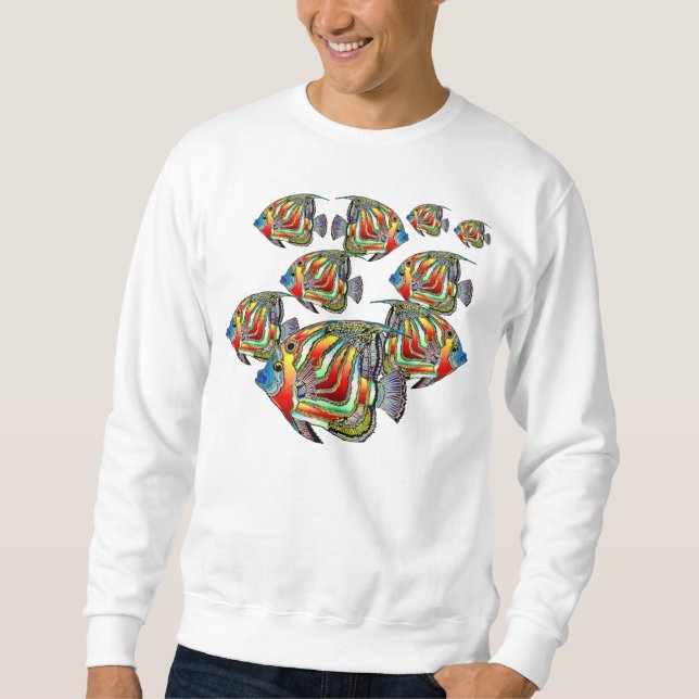 Dantes SeeAngelfish Sweatshirt (Vorderseite)