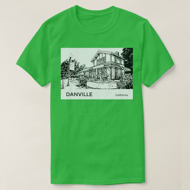 Danville California TShirt (Design devant)
