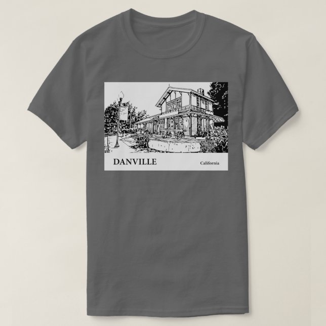 Danville California TShirt 2 (Design vorne)