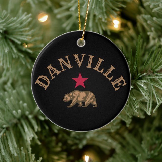 Danville, Kalifornien Keramik Ornament (Baum)