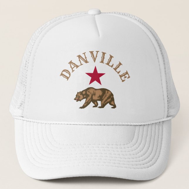 Danville, Kalifornien Truckerkappe (Vorderseite)