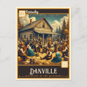 Danville, Kentucky   VINTAG Postkarte