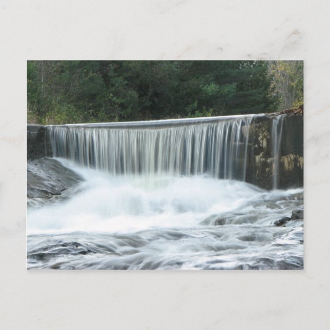 Danville Waterfall Postkarte (Vorderseite)