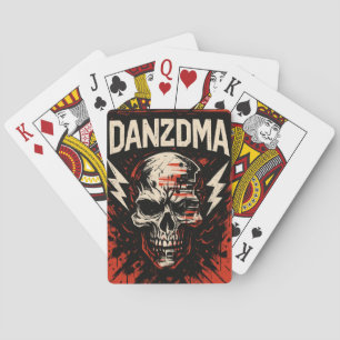 DANZDMA SKULL Spielkarten