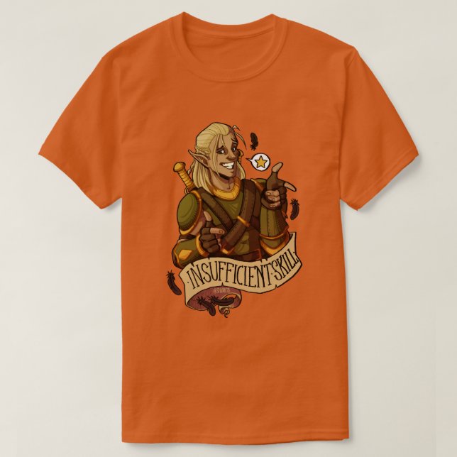 DAO Zevran T-Shirt (Design vorne)
