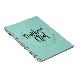 Daphne Elliot-Notebook  Notizblock