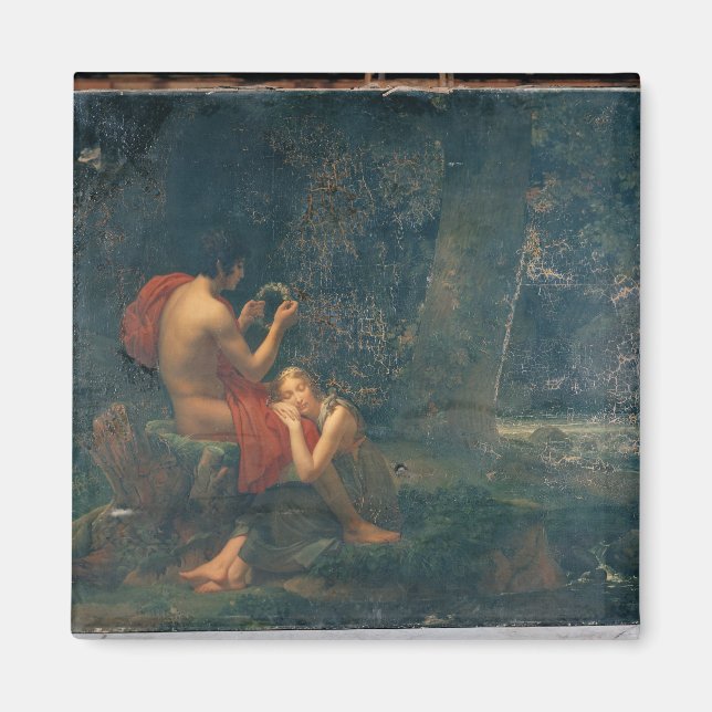 Daphnis und Chloe, 1824-25 Magnet (Vorne)