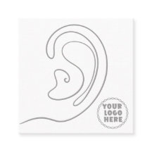 Ajouter votre logo bijoux Boucles d'oreilles Carte