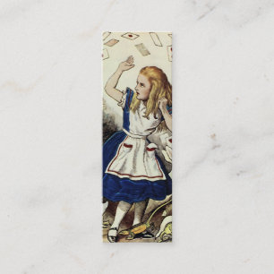 D'appel Alice au pays des merveilles ~ Carte d'affaires et