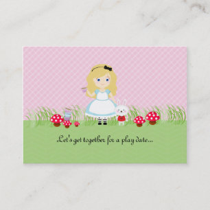D'appel Alice et son Tea Party jouent la carte de date