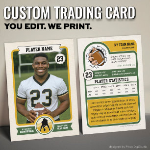 D'appel Carte à collectionner de football personnalisée vi