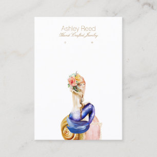 D'appel Carte d'affichage pour bijoux à oreilles/carte de