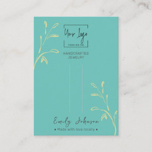 D'appel Carte d'affichage turquoise pour la fermeture à ch
