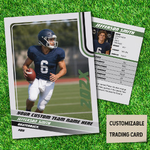D'appel Carte de collection de football américain personna