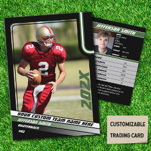 D'appel Carte de collection de joueur de football personna