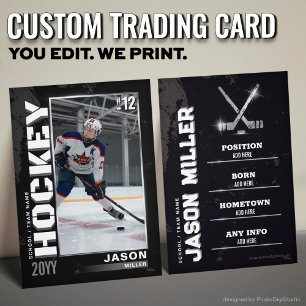 D'appel Carte de commerce de hockey, carte de joueur de ho