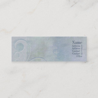 D'appel Carte de contact de lumière de courbes d'exécutif