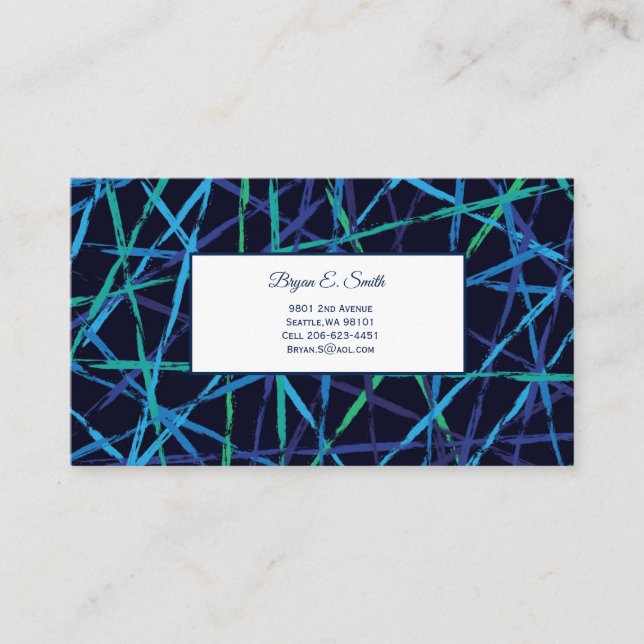 D'appel Carte de visite (Devant)