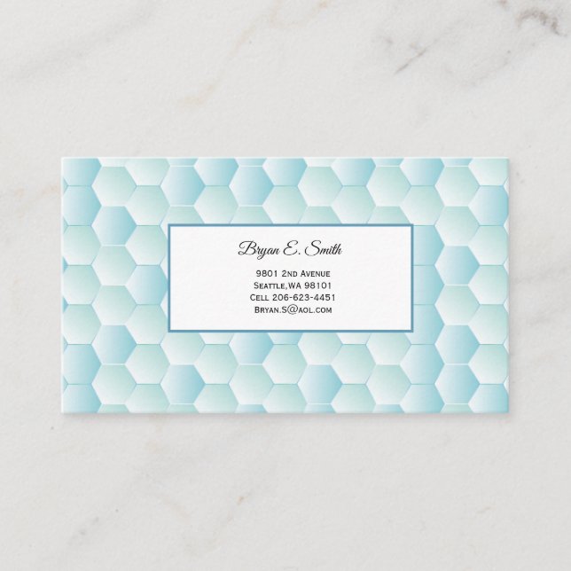 D'appel Carte de visite (Devant)