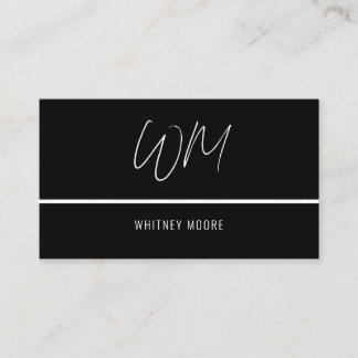 D'appel Carte de visite moderne minimaliste