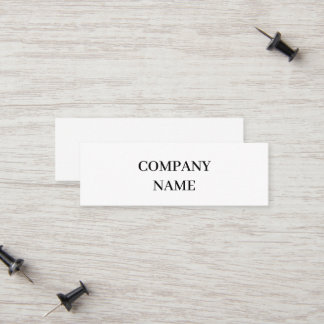 D'appel Carte de visite professionnelle 3,0" x 1,0" pour e