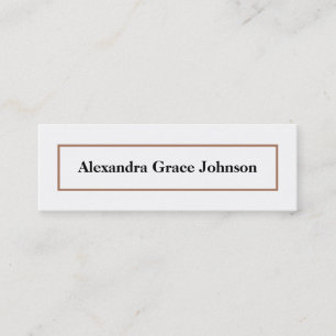 D'appel Carte d'état de la graduation personnalisée (blanc