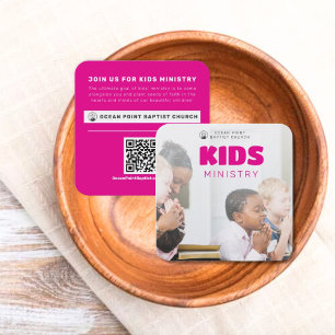 D'appel Carte d'invitation pour le ministère des enfants d