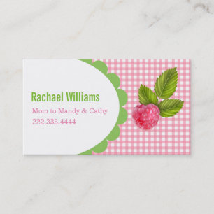 D'appel Carte Raspberry Mommy Play