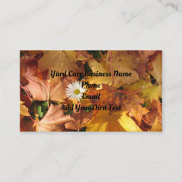 D'appel Daisy En Carte de visite Feuille
