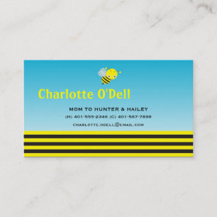 D'appel gaffez la carte de maman d'abeille