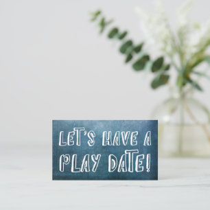 D'appel Police Joueuse, Blue Grunge Mommy Carte Date de Je