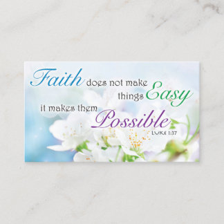 D'appel Verset de la Bible, carte de motivation religieuse