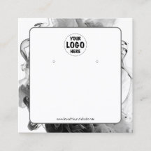 Votre logo Smokey gothique Elevage Carte d'afficha