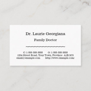 Dapper, Carte de visite conservateur