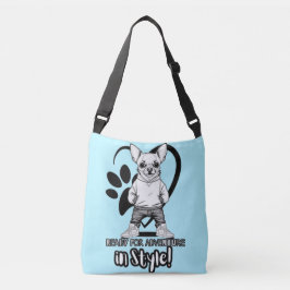 Dapper Doggo: Chihuahua mit Swag Tragetaschen Mit Langen Trägern