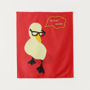 Dapper Duck Wandteppich