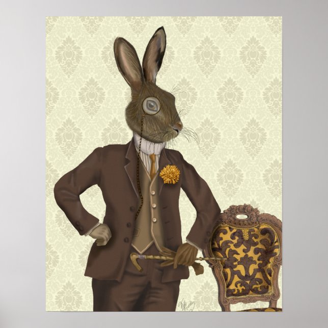 Dapper Hare Poster (Vorne)