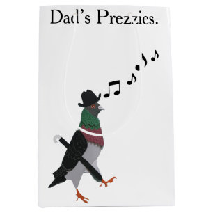 Dapper Pigeon  Mittlere Geschenktüte