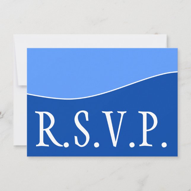 Dapper, Simple & Basic "R.S.V.P." Carte (Devant)