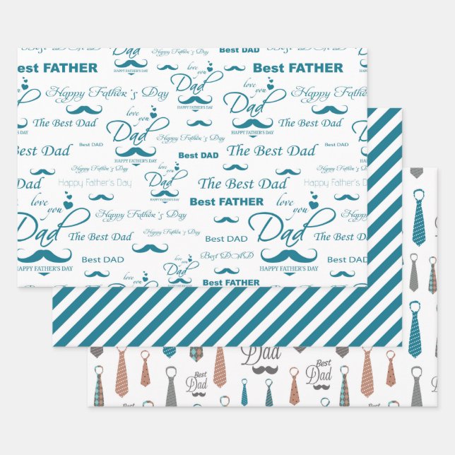 Dapper Vater Geschenkwrap Geschenkpapier Set (Set)