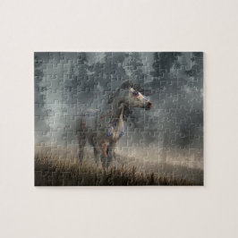 Dapple Gray War Horse