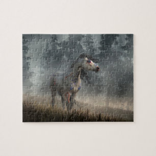 Dapple Gray War Horse