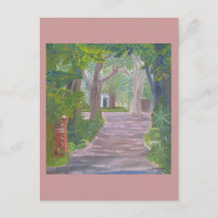 Dappled Shade Drive Postkarte