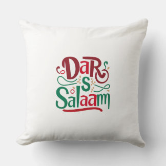 Dar es salaam Throw Kissen