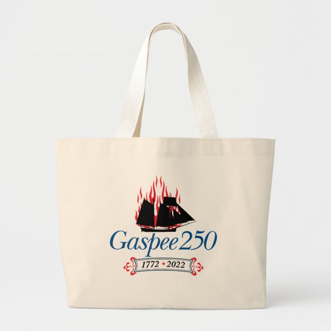 DAR Gaspee250 - Logo en italique sur le Sac fourre (Devant)
