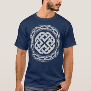 Dara Knot Norse Runes Viking Northmen Mythologie T-Shirt
