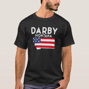 Darby Montana USA Staat America Travel Montana T-Shirt
