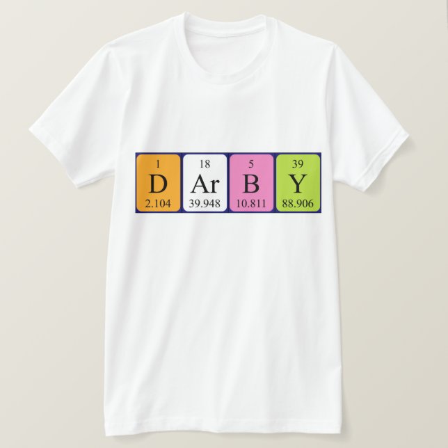 Darby Periodenname Shirt (Design vorne)