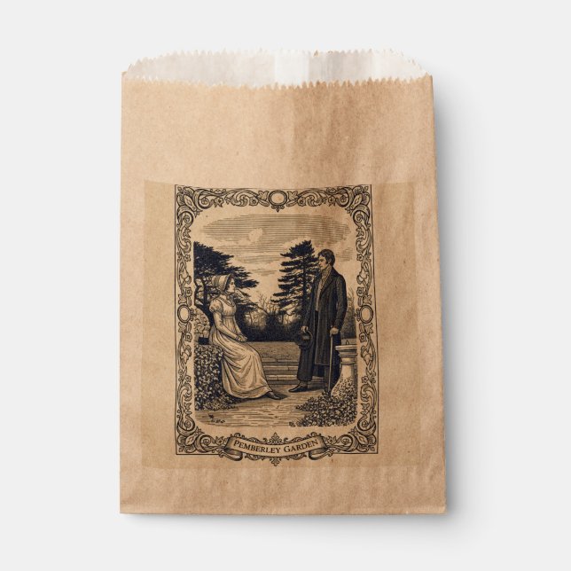 Darcy and Elizabeth Geschenktütchen (Vorderseite)