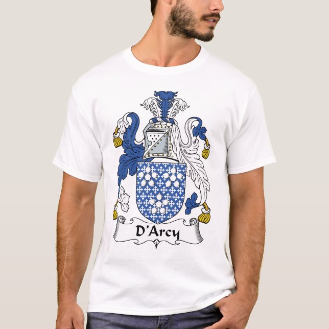 D'Arcy-Familienwappen T-Shirt (Vorderseite)